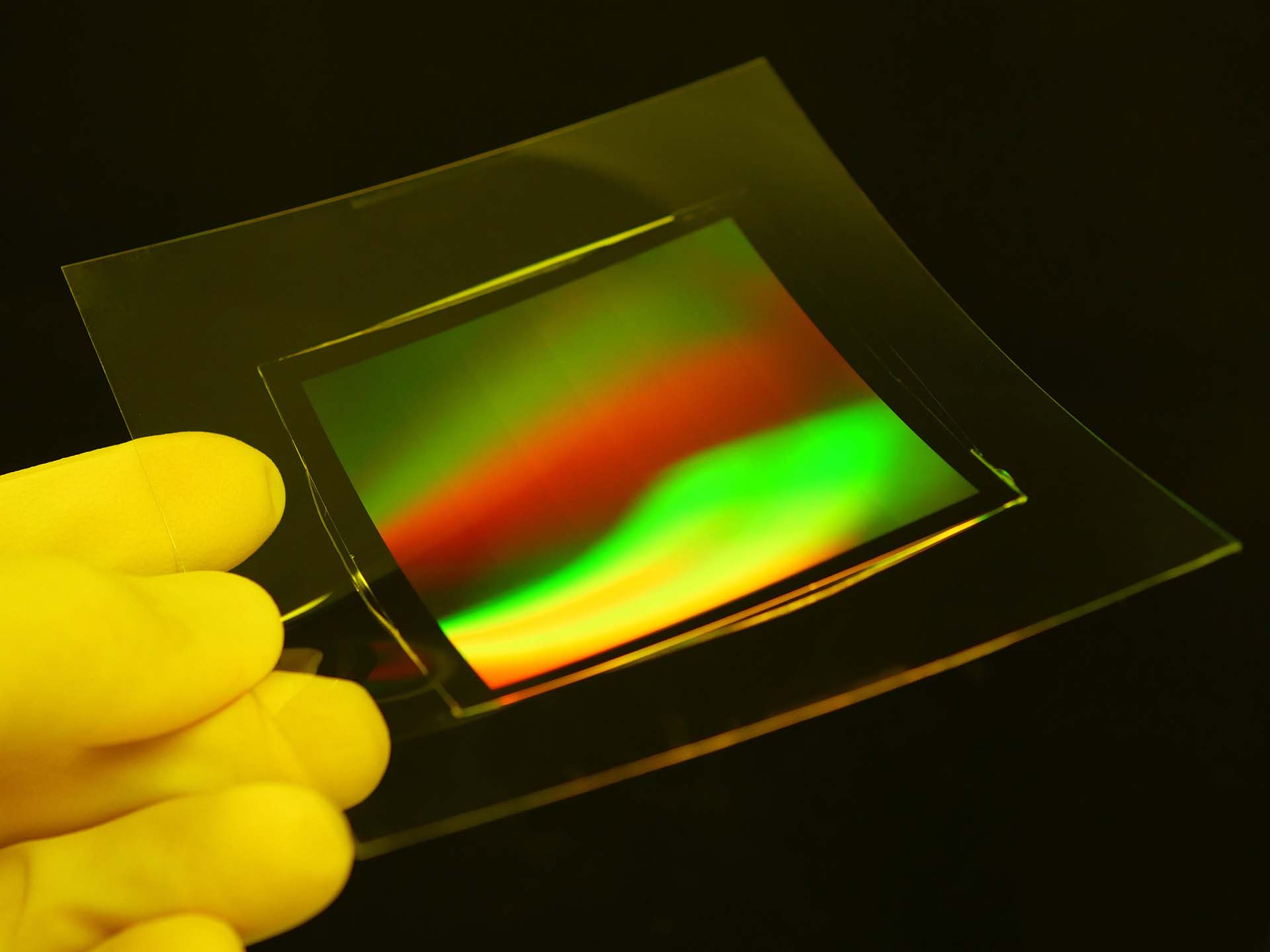 Auswahl3 HY100 auf PC Folie mit 7x7cm pillars